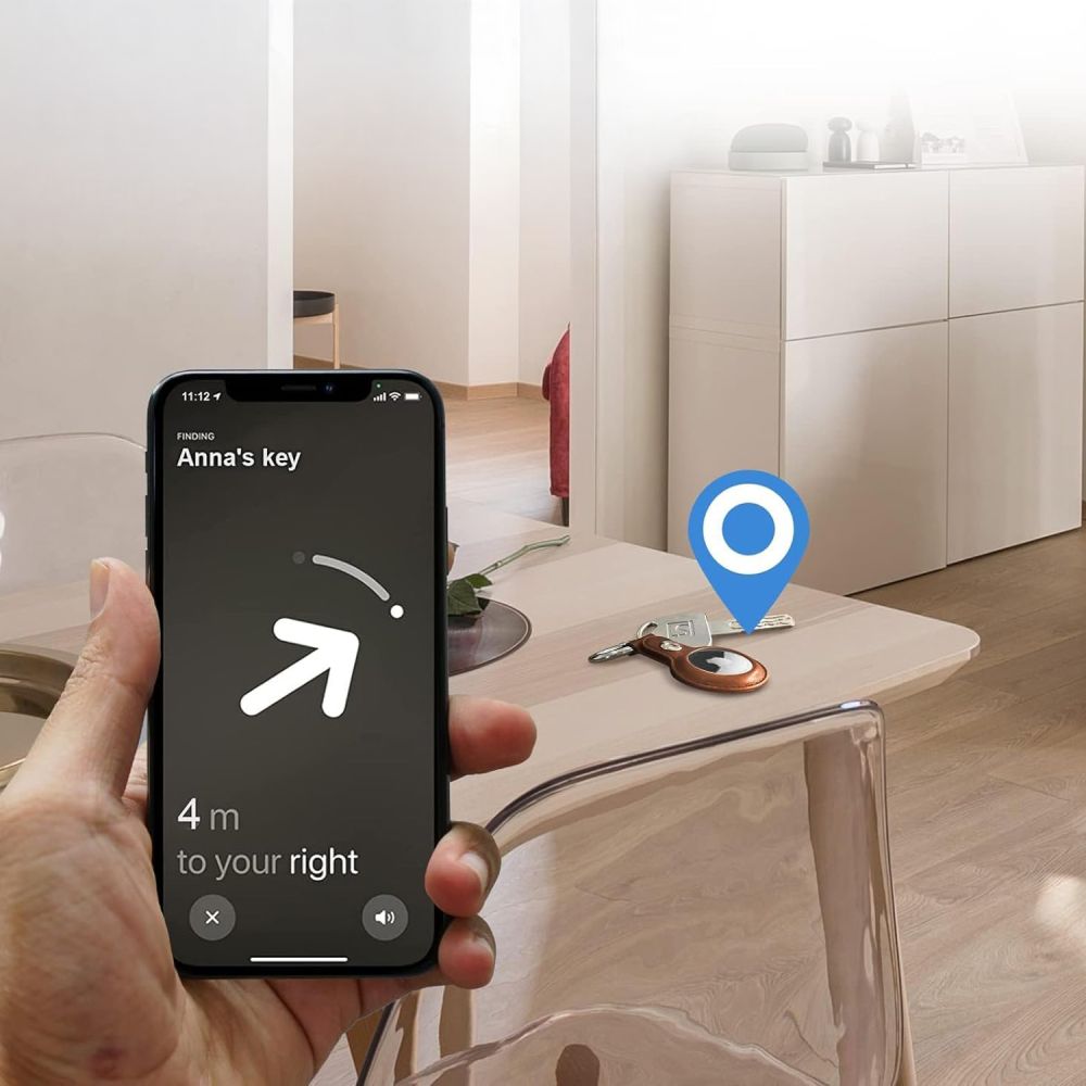 TECH-PROTECT NATURALFIT PRIVJESAK TORBICA ZA APPLE AIRTAG 1 / 2 - smeđa
