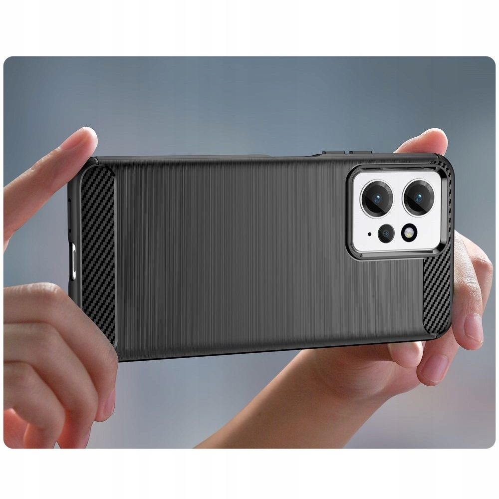 TECH-PROTECT TPUCARBON MASKA ZA XIAOMI REDMI NOTE 12 4G / LTE crna