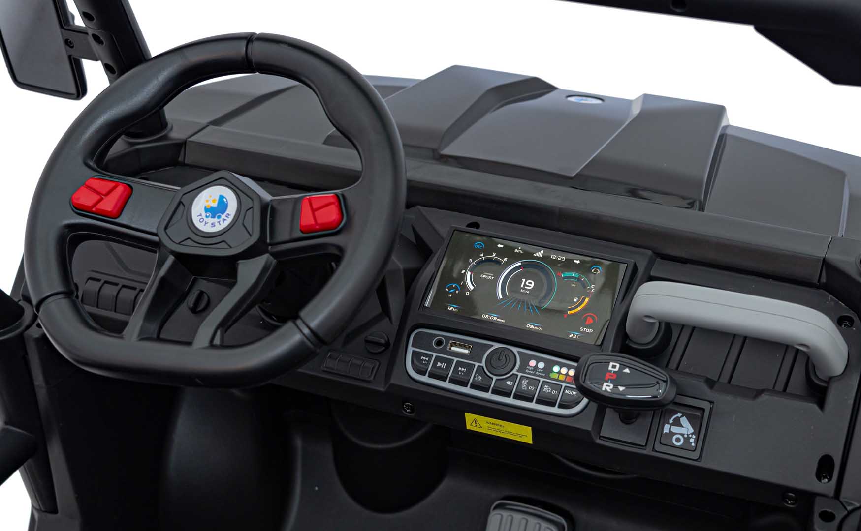 Auto na akumulator Farmer Speed 900 4x4 - dvosjed - crni