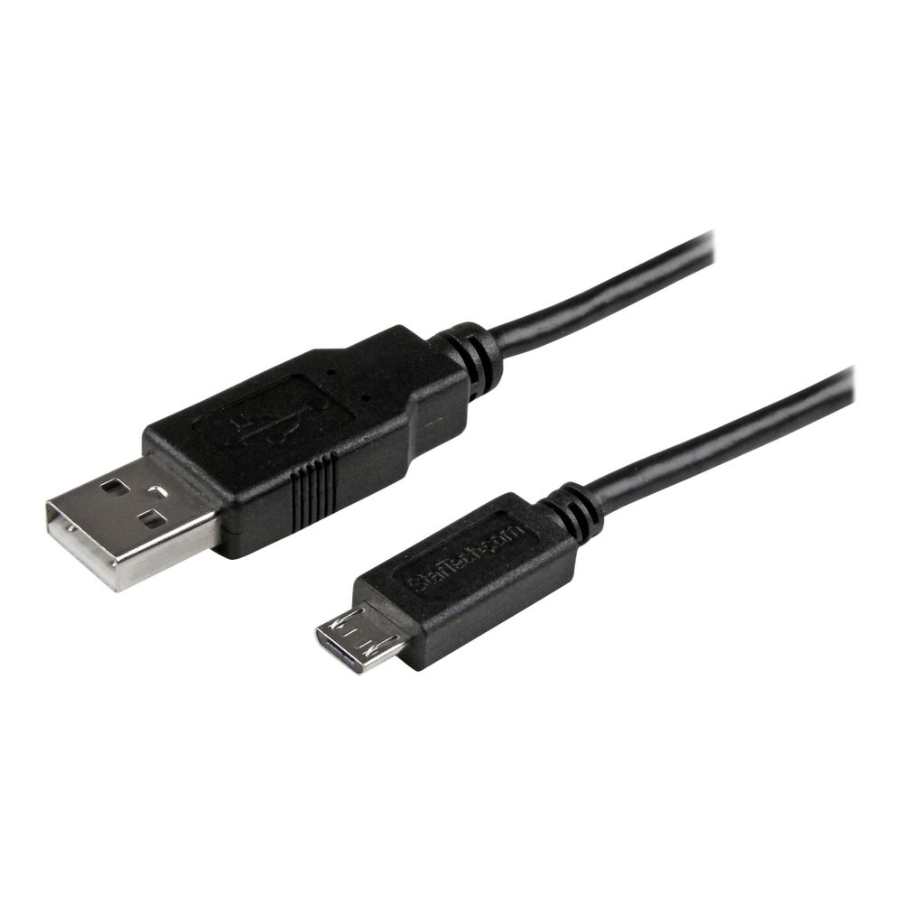StarTech.com USBAUB15CMBK USB kabel 0,15 m USB 2.0 USB A Micro-USB B Crno