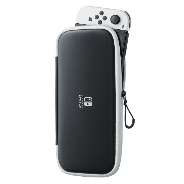 Nintendo 10008001 kućište za prijenosne igraće konzole List Poliester Crno, Bijelo