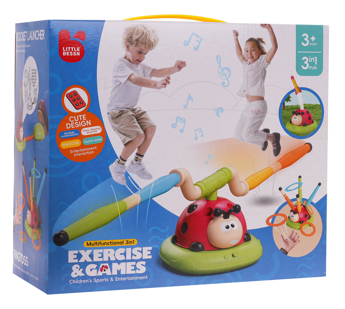 Ladybug Arcade Game Set