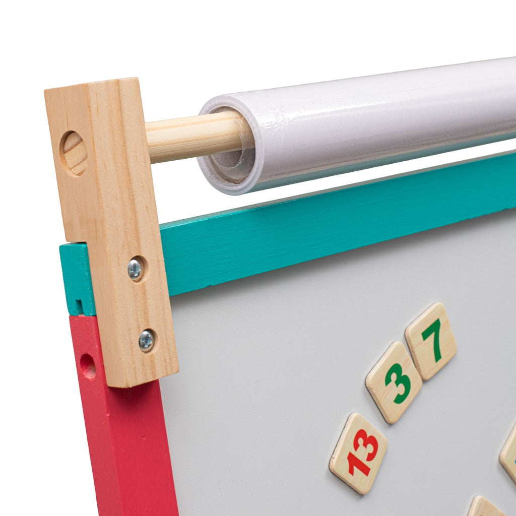 Drvena Montessori ploča 2u1
