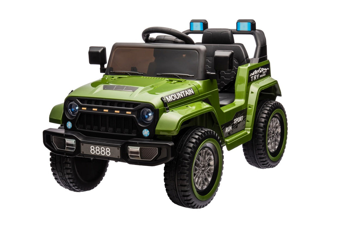 Auto na akumulator Off Road MOUNTAIN - Zeleni