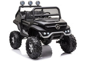 Licencirani auto na akumulator Mercedes Unimog S - crni