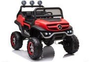 Licencirani auto na akumulator Mercedes Unimog S 4x4 - crveni