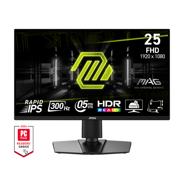 MSI MAG 255PXF računalni monitor 62,2 cm (24.5") 1920 x 1080 pikseli Full HD Crno