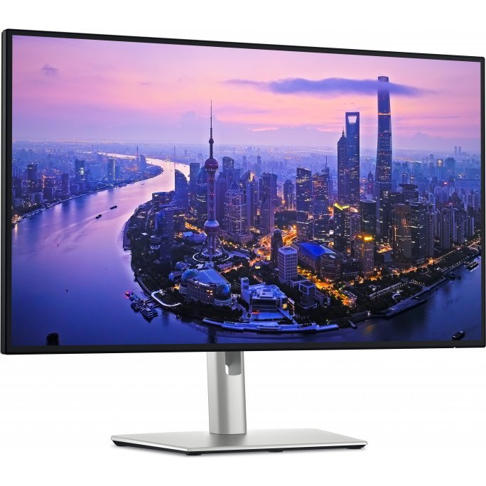 DELL UltraSharp U2725QE računalni monitor 68,6 cm (27") 3840 x 2160 pikseli 4K Ultra HD LCD Crno, Srebro