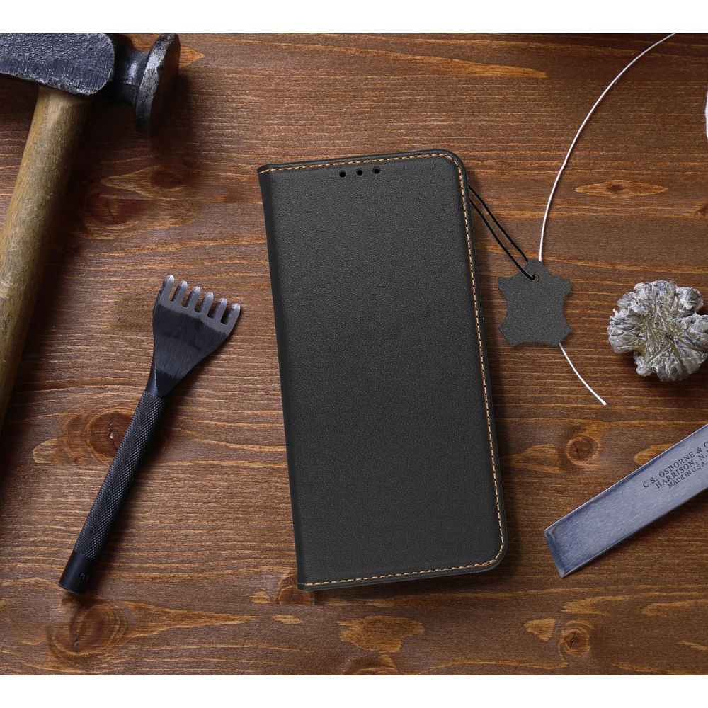 Kožna futrola za Xiaomi Redmi 17C Smart Pro Book – crna