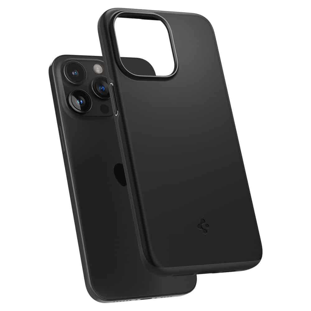 Spigen Thin Fit maska za iPhone 15 Pro Max ACS06544 -crna