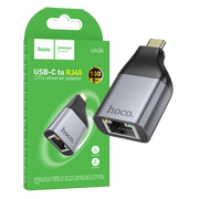 hoco. Adapter USB type C na LAN - UA35