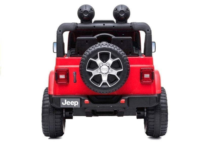 Licencirani auto na akumulator Jeep Rubicon 4x4 - crveni