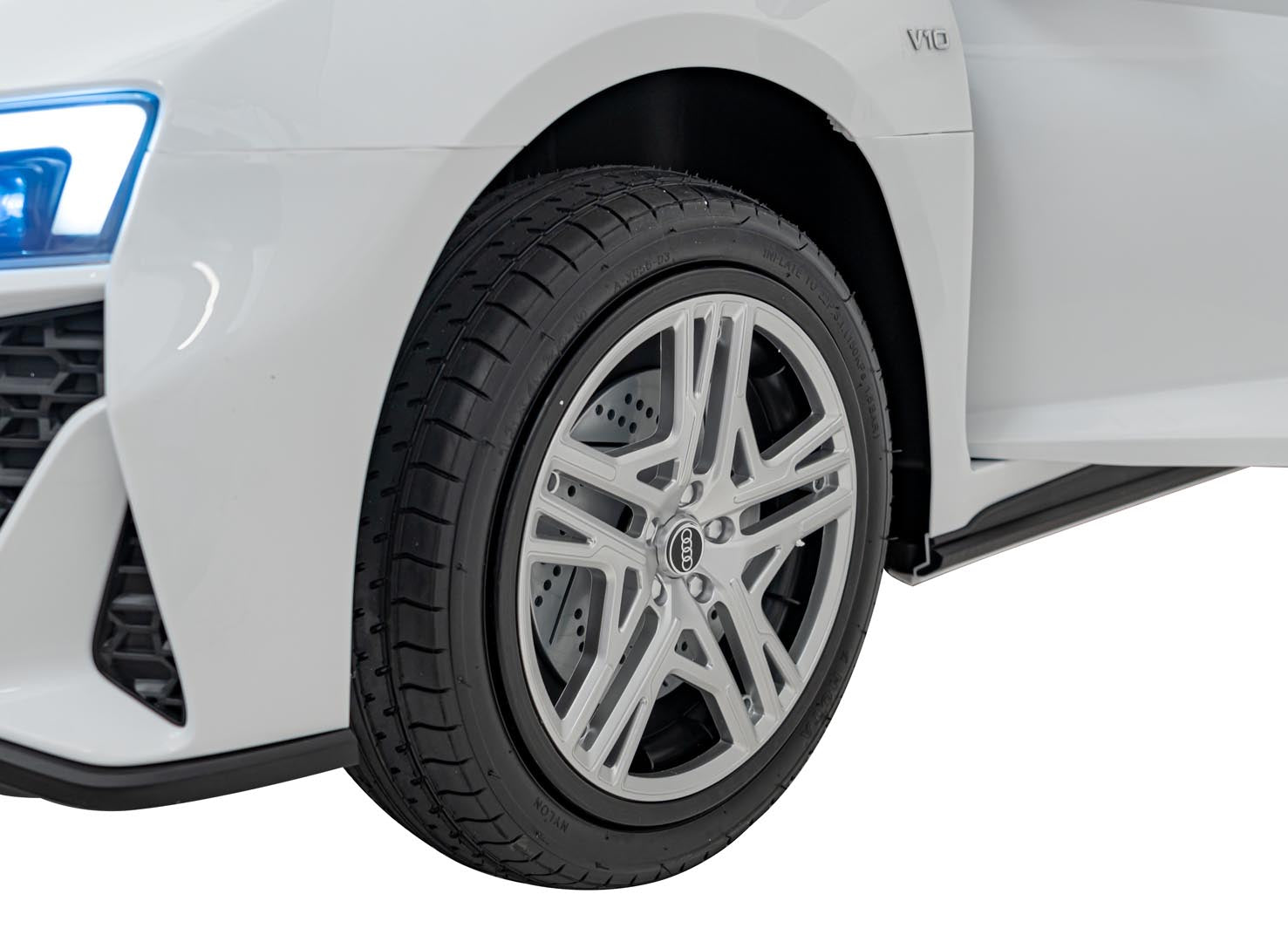 Licencirani auto na akumulator Audi Spyder R8 LIFT STRONG - dvosjed - bijeli
