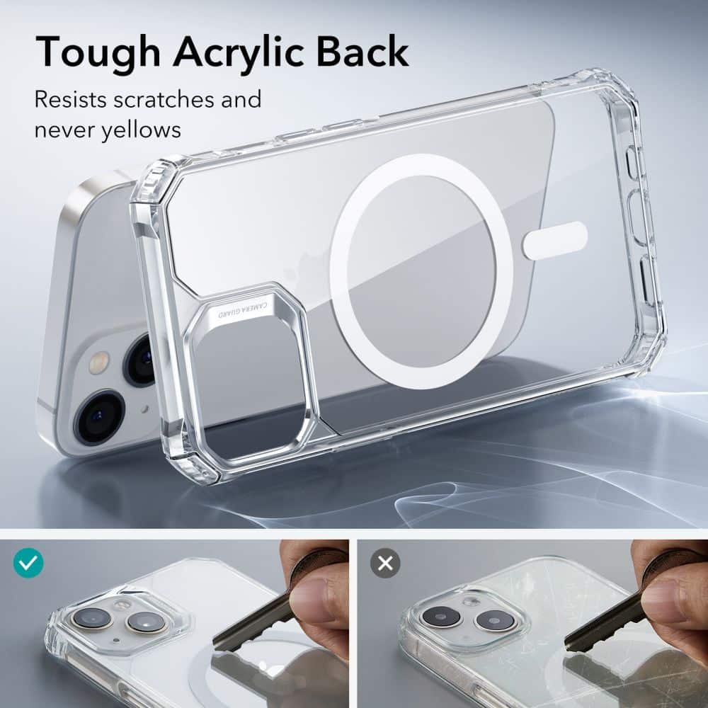 ESR AIR ARMOR HALOLOCK MAGSAFE MASKA ZA IPHONE 14 PLUS/15 PLUS CLEAR