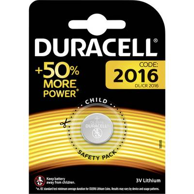 Duracell DL2016 Baterija za jednokratnu upotrebu CR2016 Litij