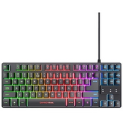 Trust GXT 833 Thado TKL tipkovnica Igranje USB QWERTY US Engleski Crno