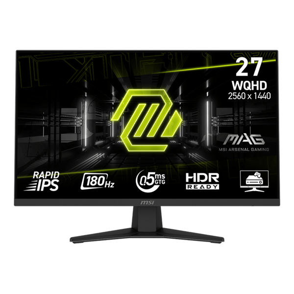 MSI MAG 274QF računalni monitor 68,6 cm (27") 2560 x 1440 pikseli Wide Quad HD LCD Crno