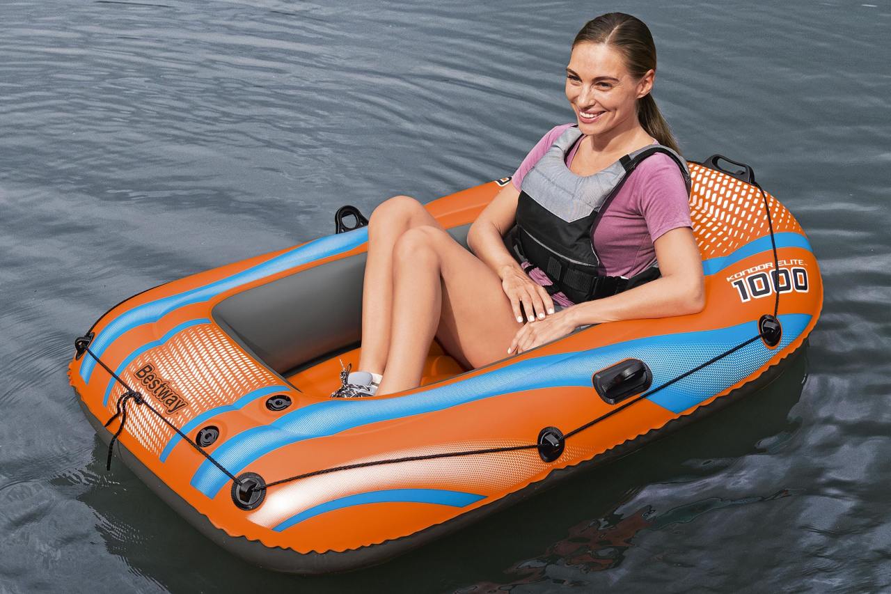 KONDOR ELITE 1000 čamac na napuhavanje, 162 cm x 96 cm BESTWAY