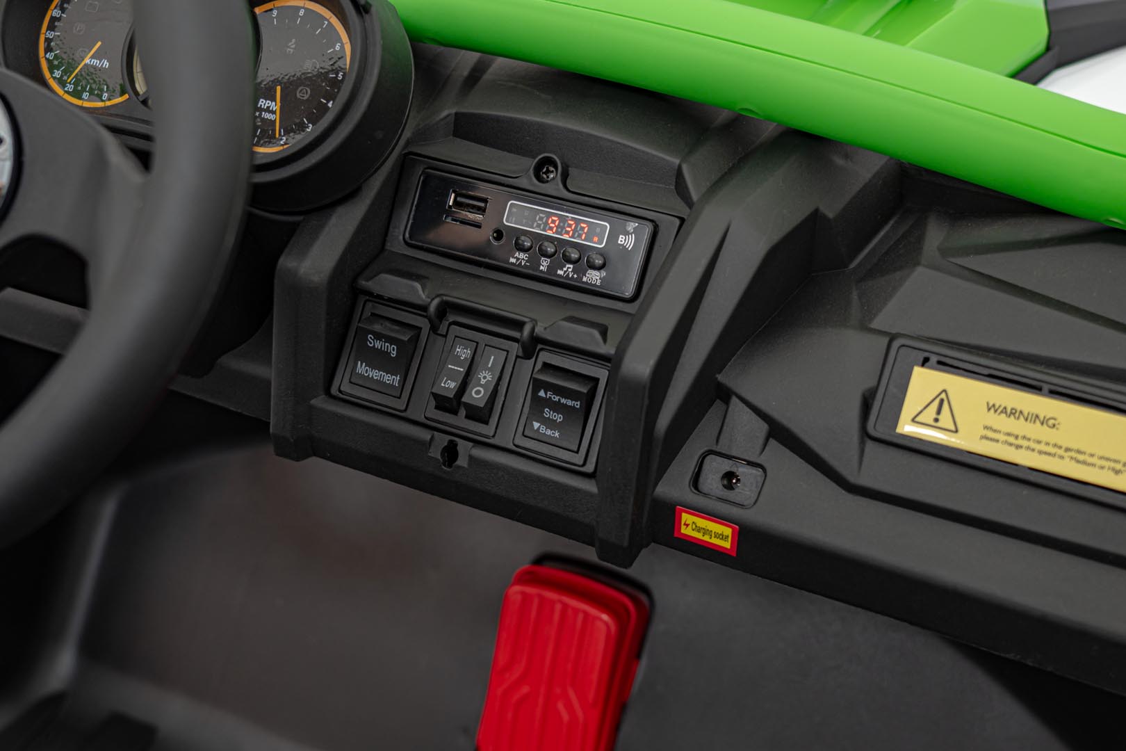 Buggy na akumulator SR SUPER 66 4x4 - dvosjed - zeleni