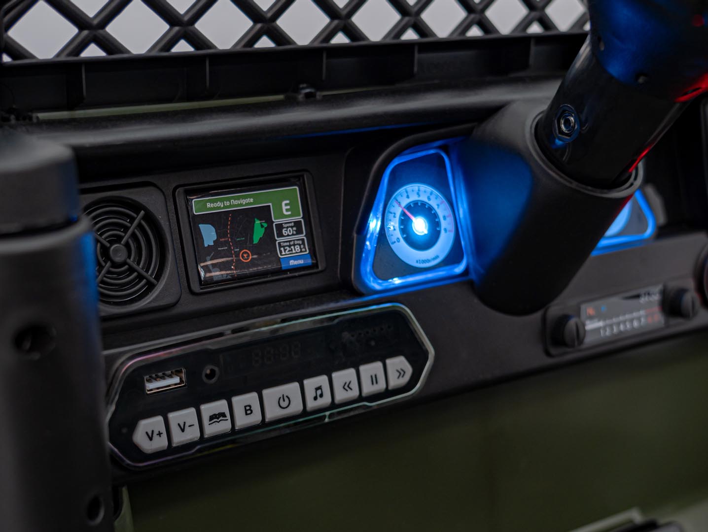 Auto na akumulator Off-Road CLIMBER 4x4 - zeleni
