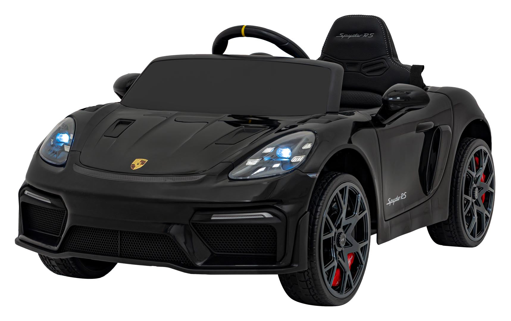 Licencirani auto na akumulator Porsche 718 – crni