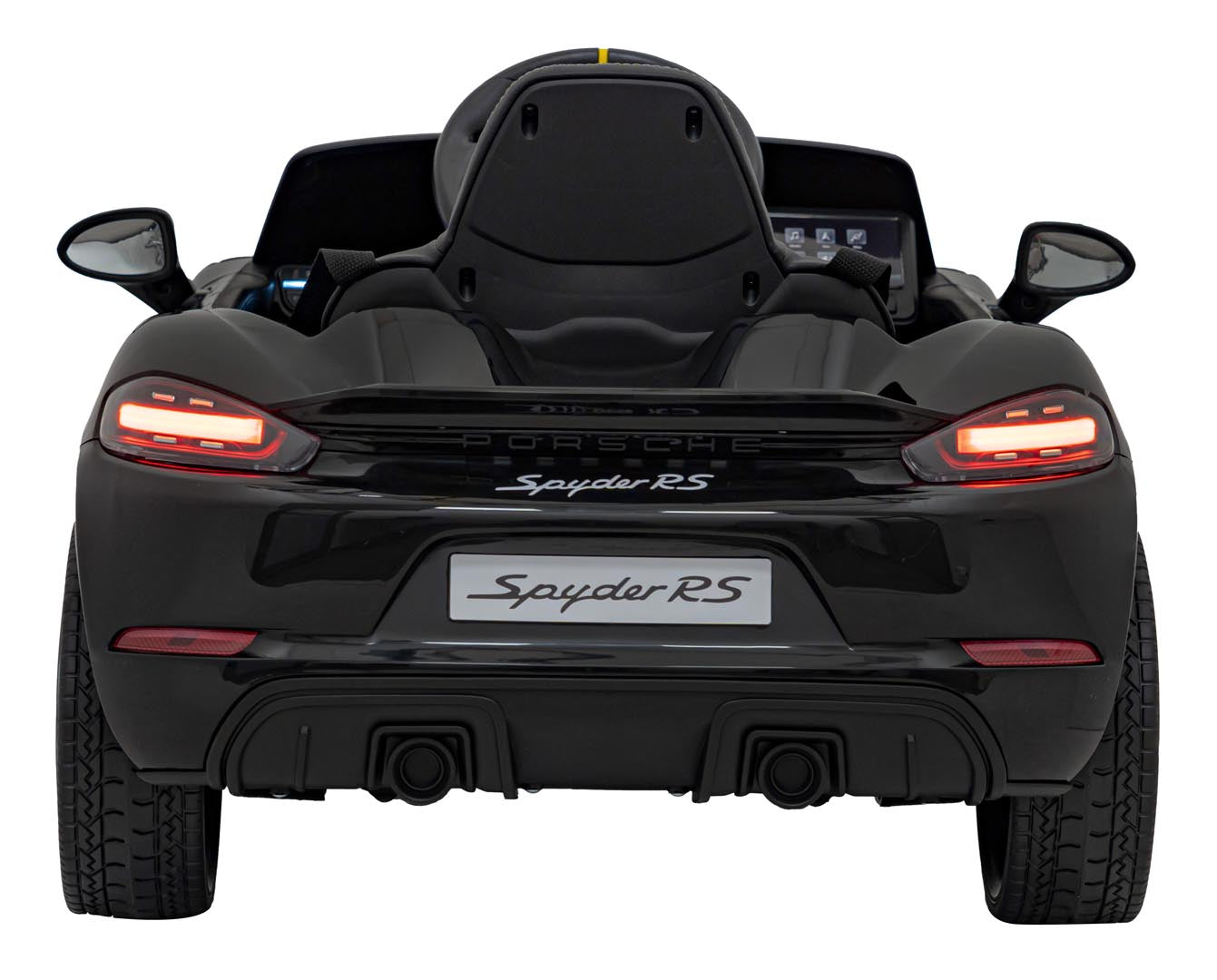 Licencirani auto na akumulator Porsche 718 – crni