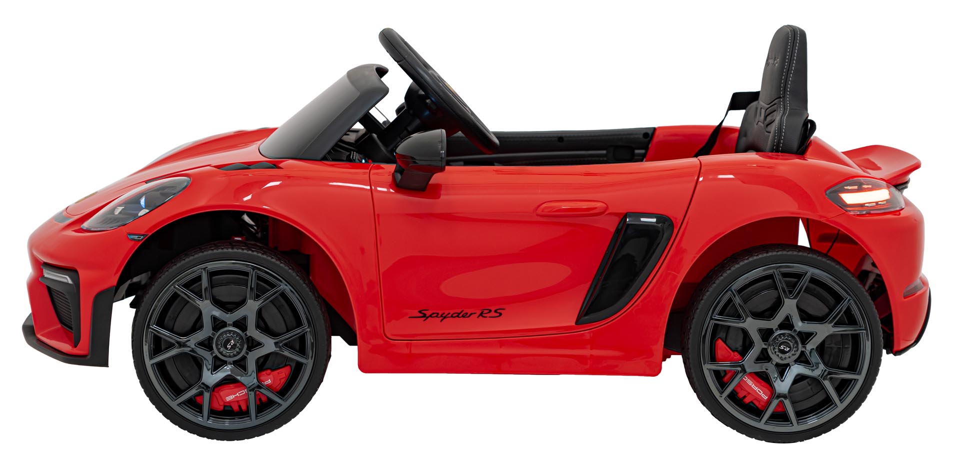 Licencirani auto na akumulator Porsche 718 - crveni