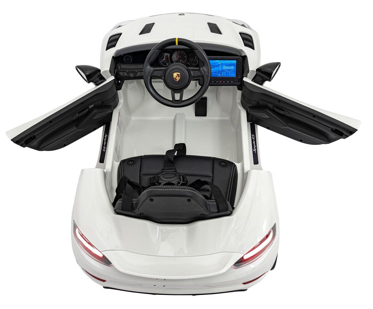 Licencirani auto na akumulator Porsche 718 MP4 - bijeli