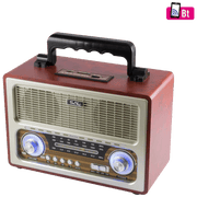 SAL Retro radio + BT bežični zvučnik, 4in1, FM, MP3, AUX - RRT3
