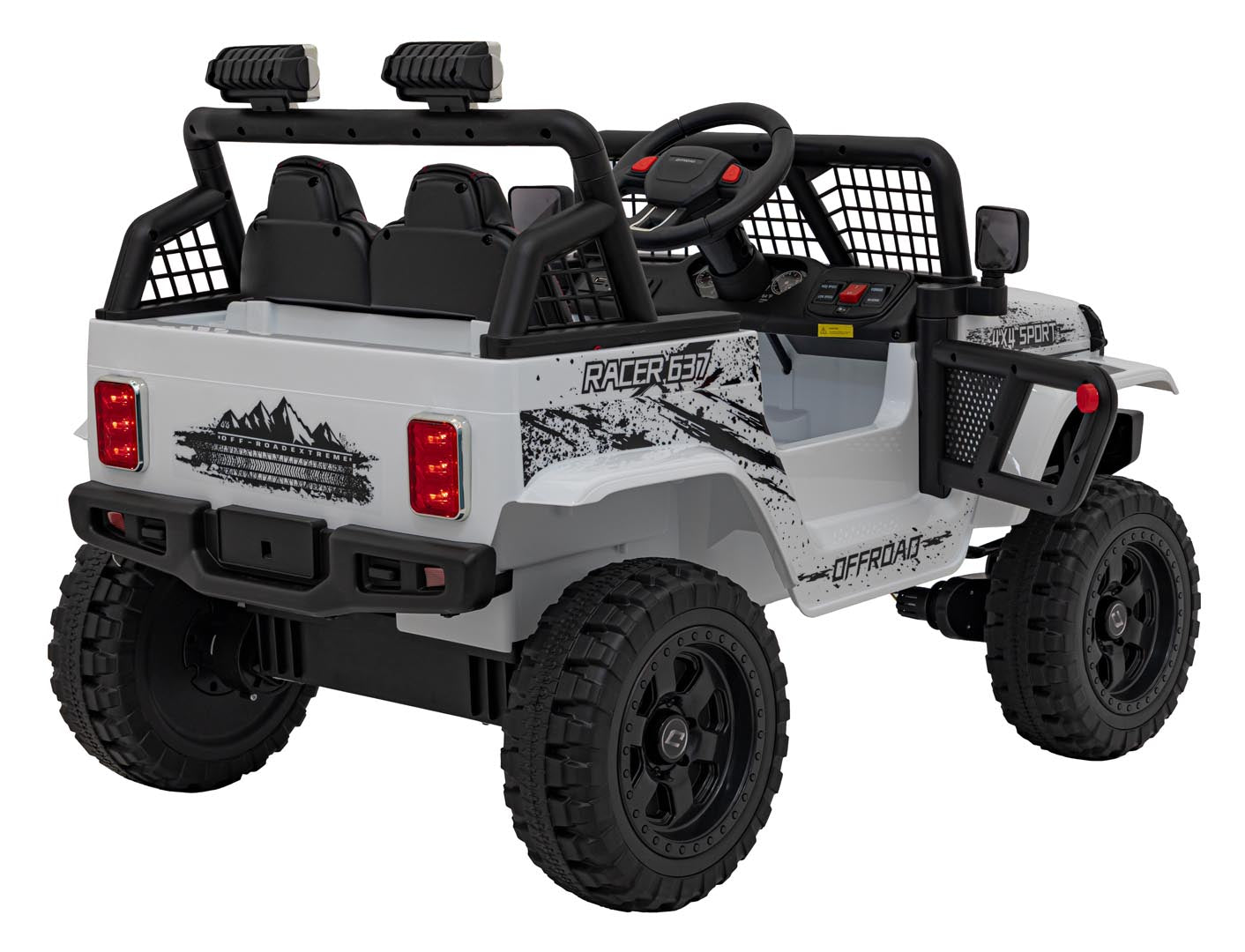 Auto na akumulator OFF ROAD 4x4 SPORT - bijeli