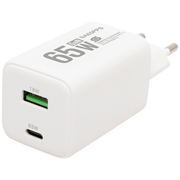 home Punjač kučni, brzi, 1 x USB-A, 1 x UCB-C, 65W, GaN - SA65PPS