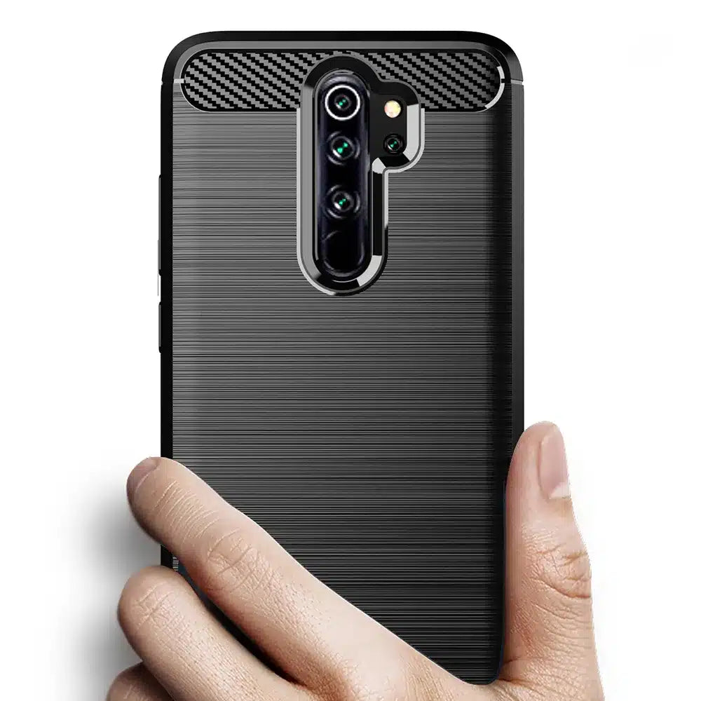 CARBON maska za XIAOMI Redmi Note 8 Pro crna