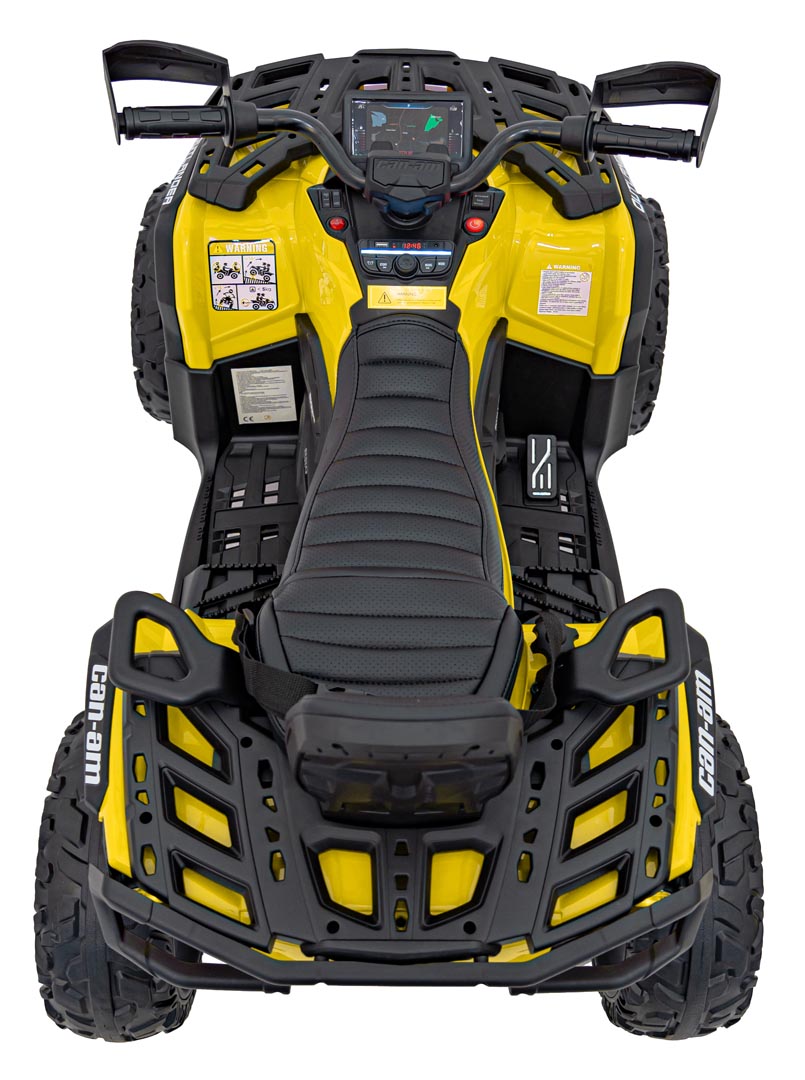 Quad na akumulator Can-Am Outlander ATV 4x4 200W - žuti