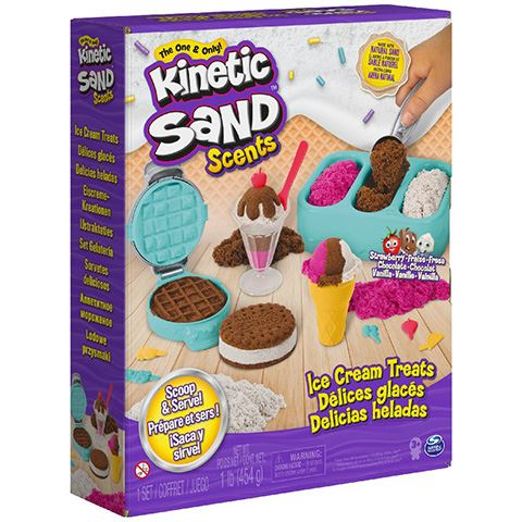 Kinetic Sand KNS ACK Ice Cream Scented Playset GML
