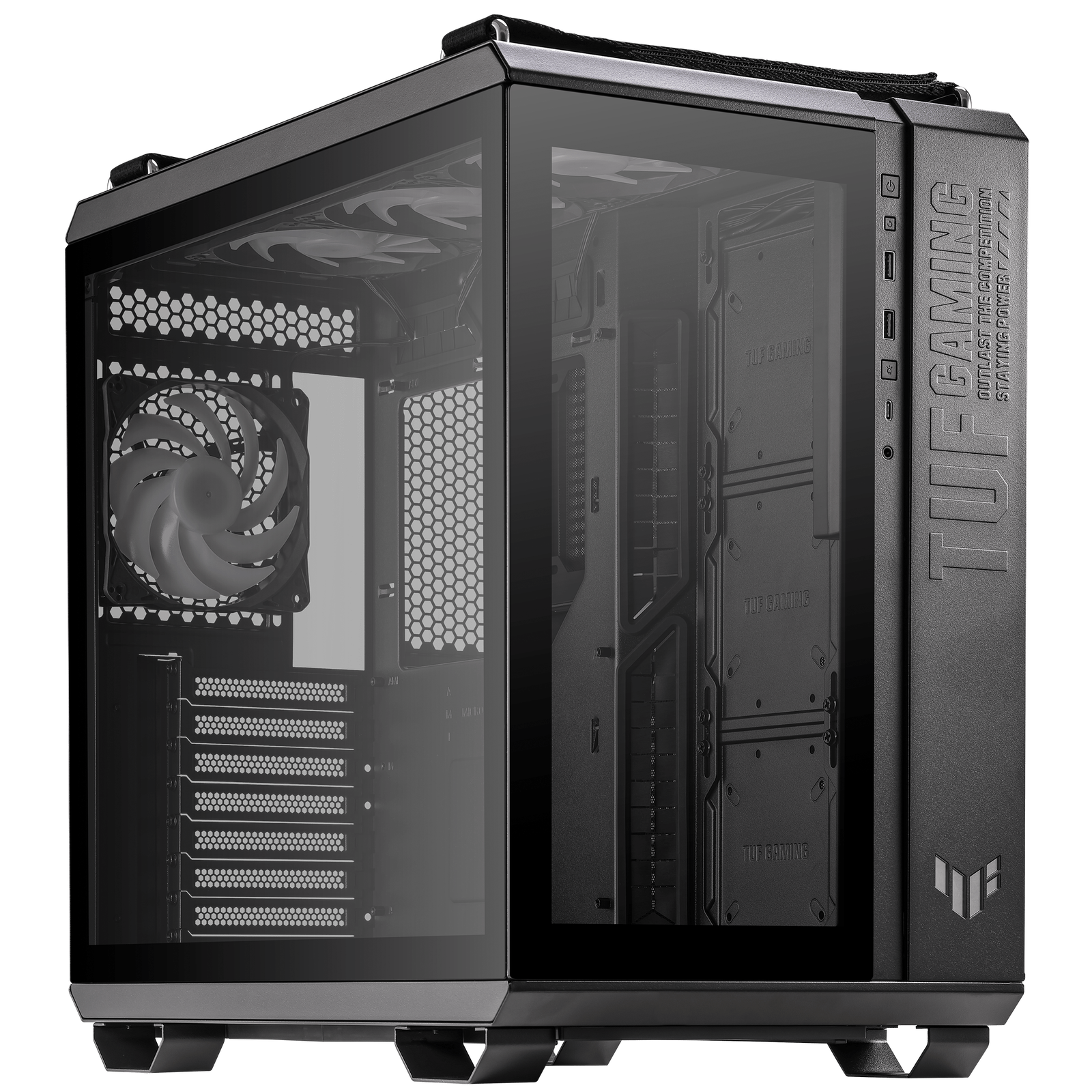 ASUS TUF Gaming GT502 PLUS Midi Tower Crno