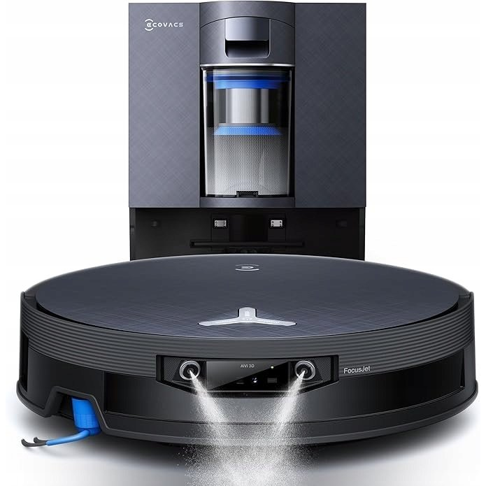 Ecovacs DEEBOT X12 OmniCyclone 0,25 L Crno