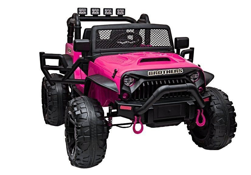 Auto na akumulator Jeep JC666 Brother - rozi/lakirani