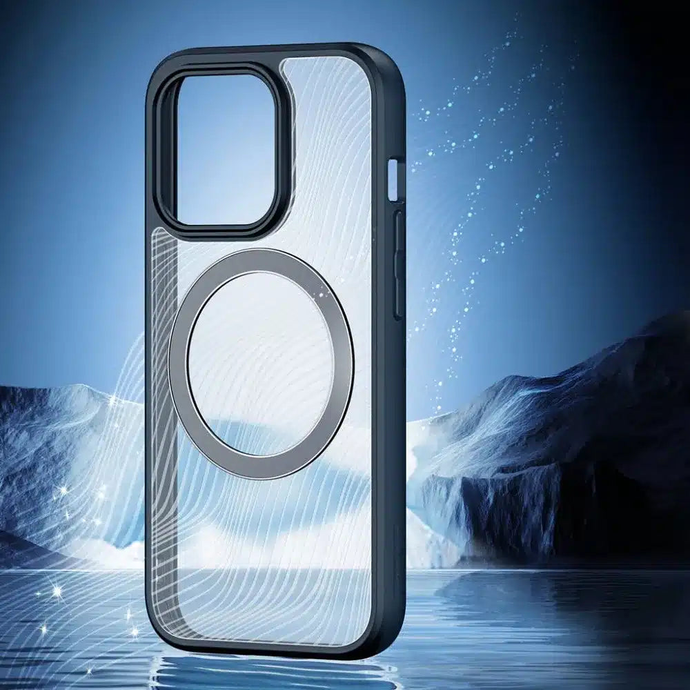 DUX DUCIS Aimo Mag – armored maska kompatibilna sa MagSafe za Apple iPhone 15 Pro crna