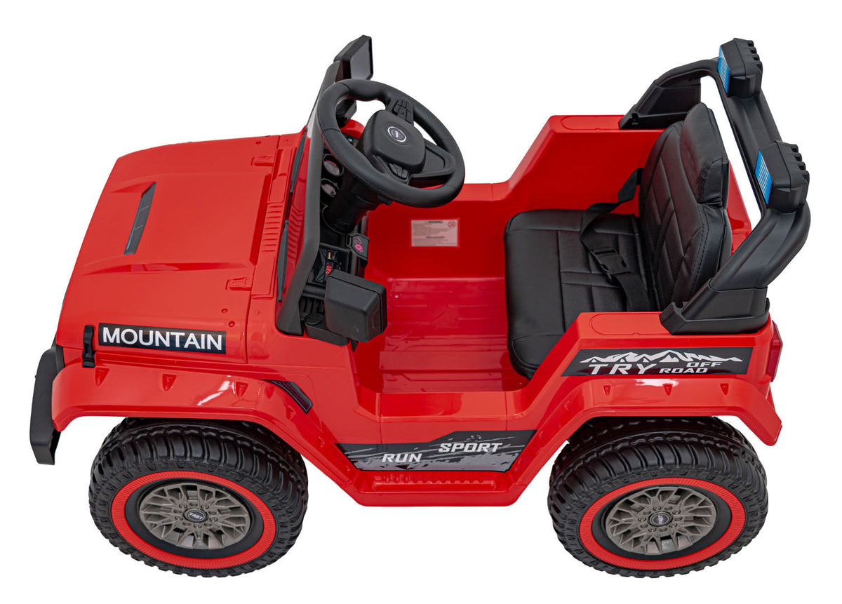 Auto na akumulator Off Road MOUNTAIN - Crveni