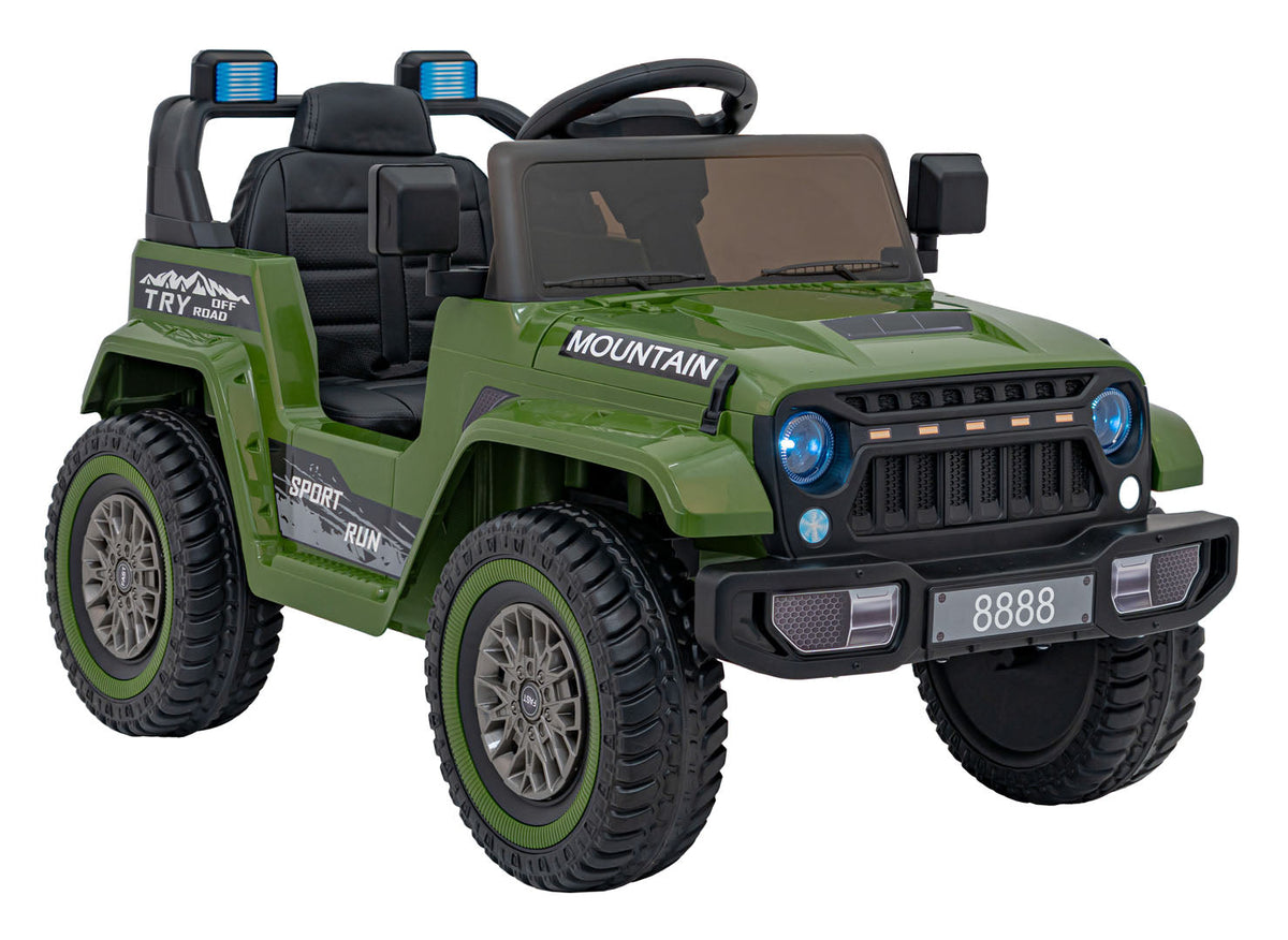 Auto na akumulator Off Road MOUNTAIN - Zeleni