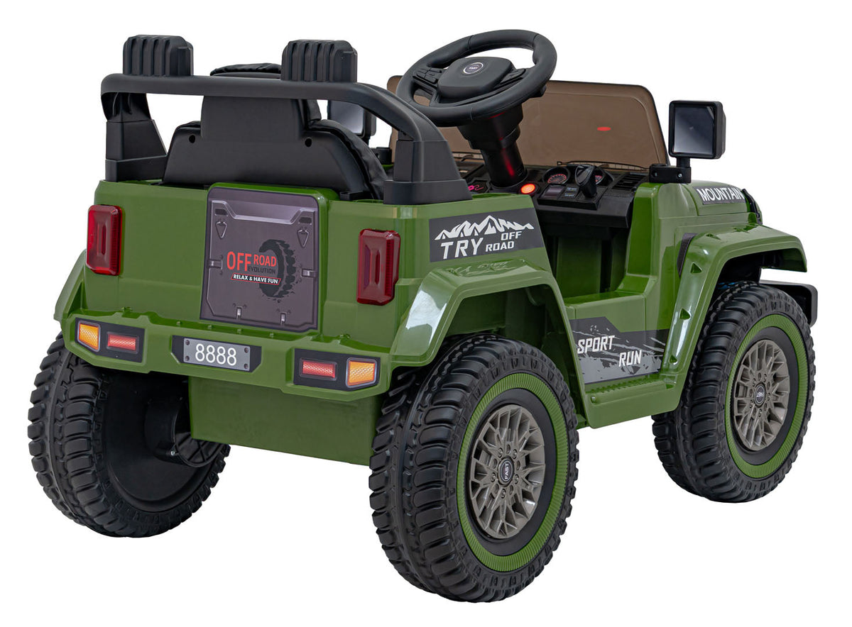 Auto na akumulator Off Road MOUNTAIN - Zeleni