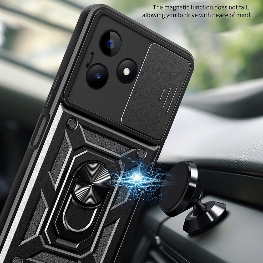 Techsuit – serija CamShield zaštitna maskica za Realme C53 – crna