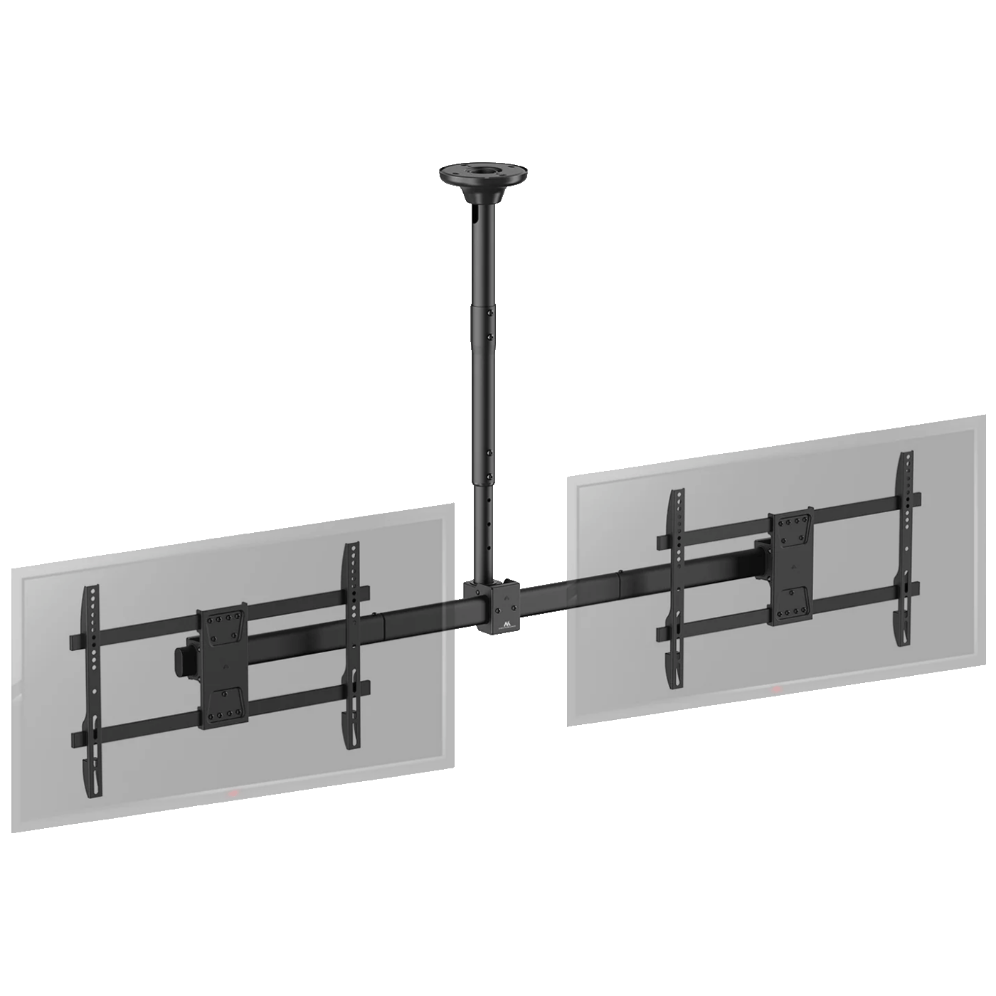 Maclean Nosač za 2 TV-a, stropni, 34"-60", 2 x 40 kg - MC-111 B