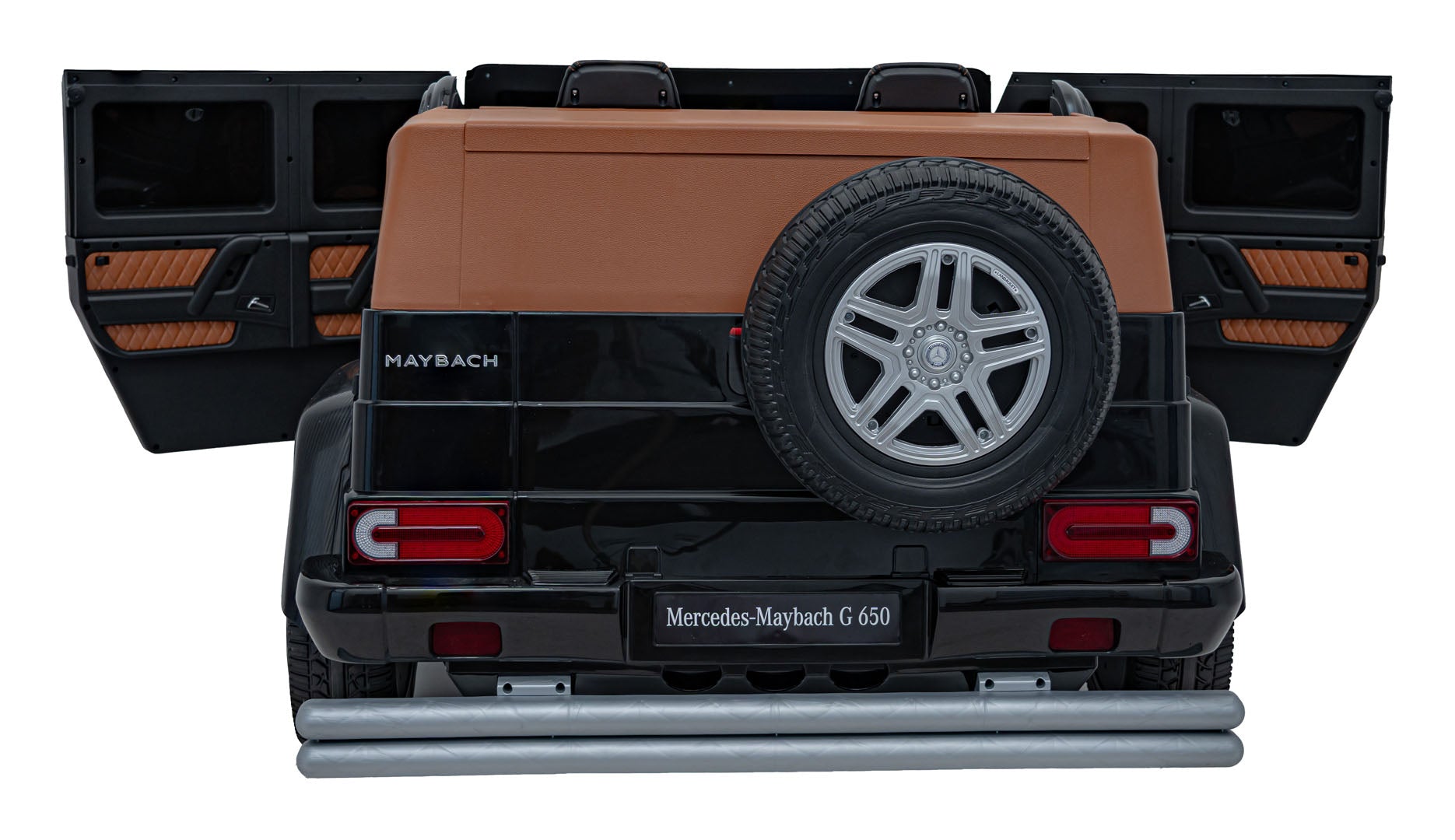Licencirani auto na akumulator Mercedes Benz MAYBACH G650 4x4 - dvosjed -crni