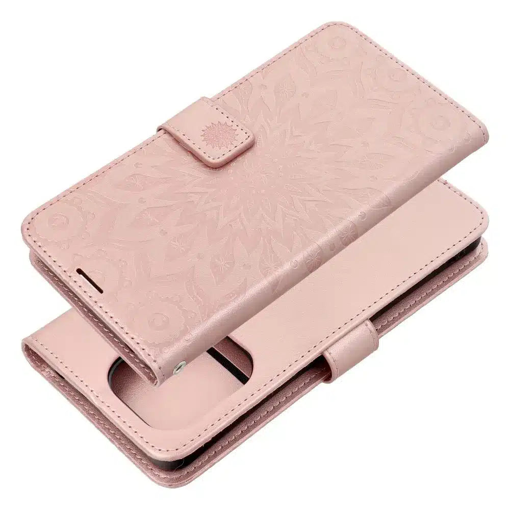 MEZZO Book case preklopna torbica za XIAOMI Redmi NOTE 13 4G mandala gold pink
