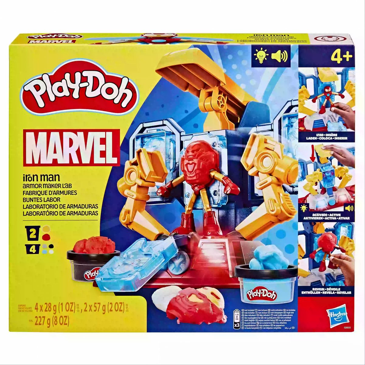 Play-Doh Marvel Iron Man Armor Maker Lab