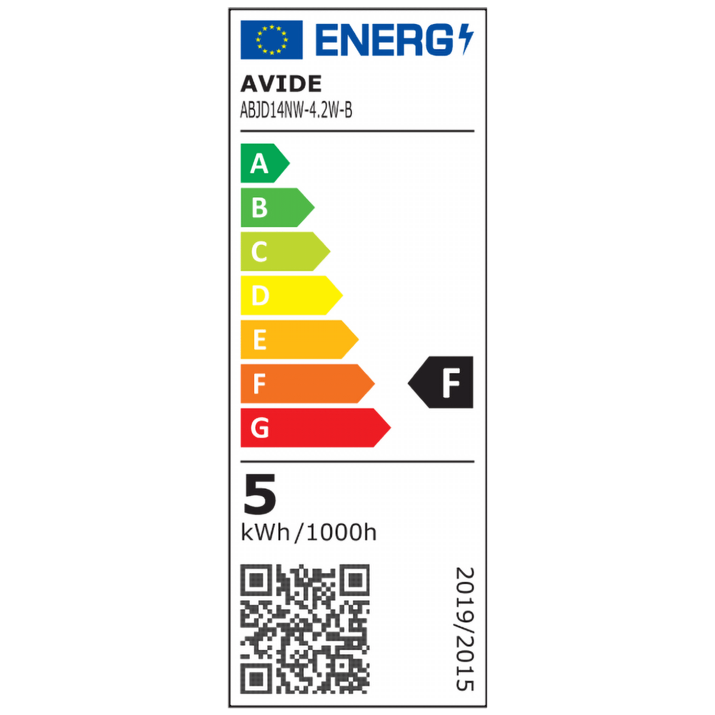 Avide LED sijalica, 4.2W, E14, 4000K, IP20 - ABJD14NW-4.2W-B