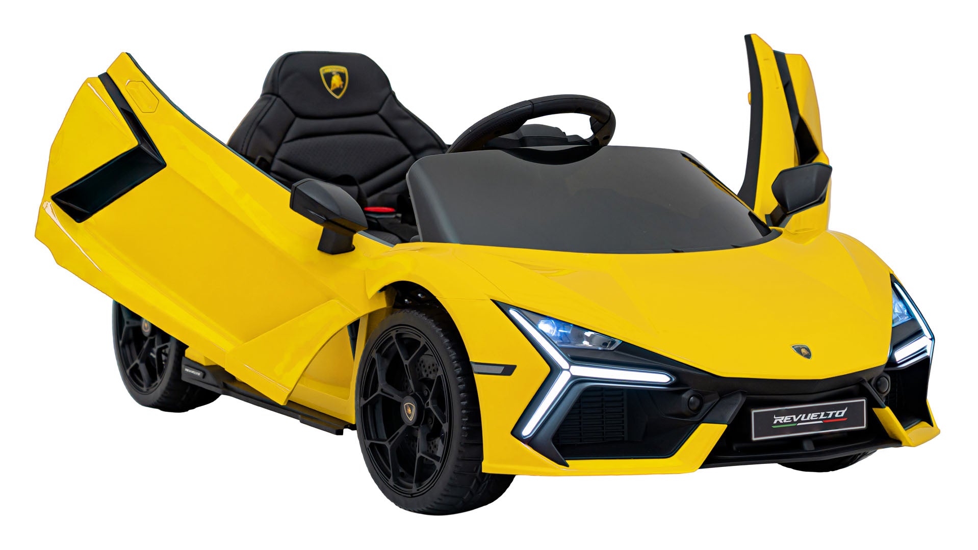Licencirani auto na akumulator Lamborghini Revuelto 4x4 - žuti
