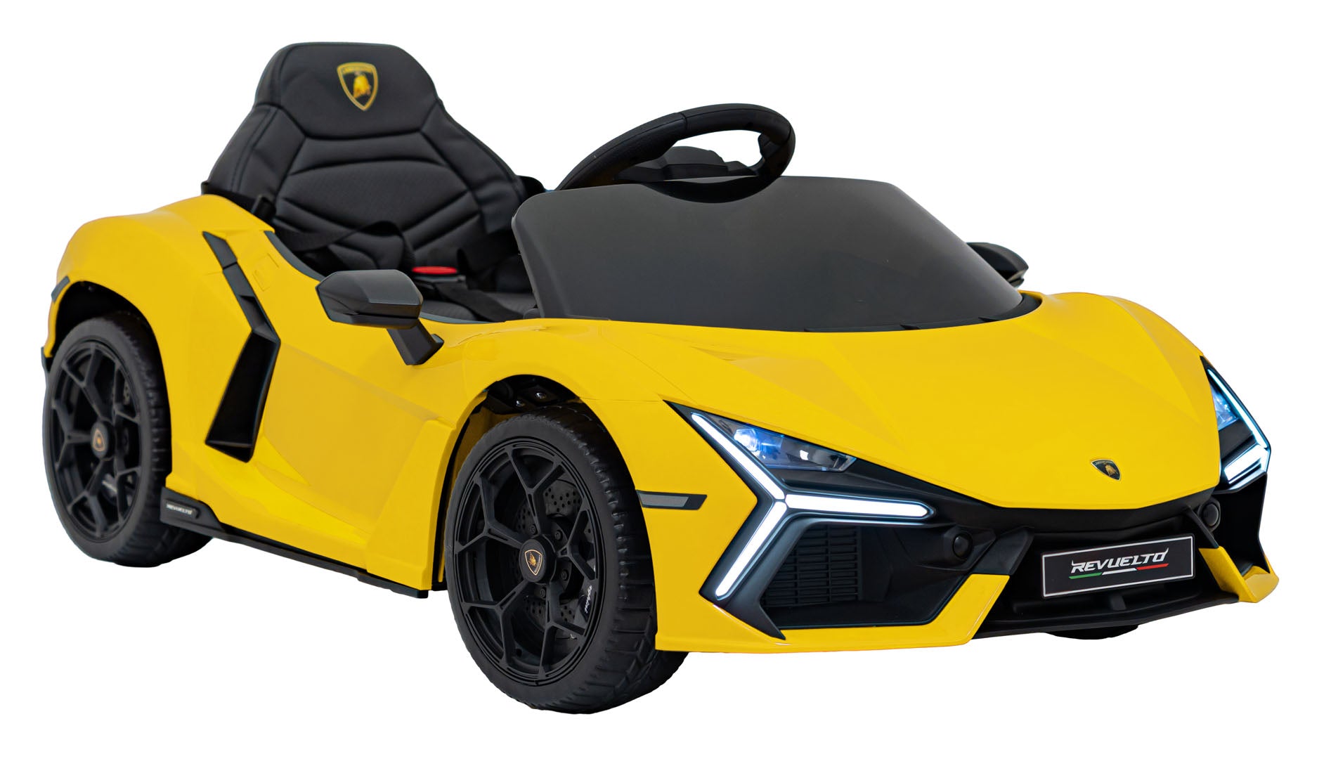 Licencirani auto na akumulator Lamborghini Revuelto 4x4 - žuti
