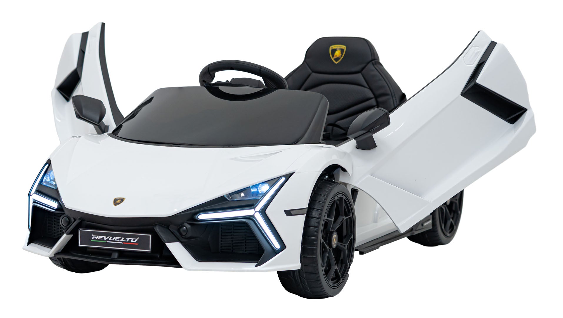 Licencirani auto na akumulator Lamborghini Revuelto 4x4 - bijeli